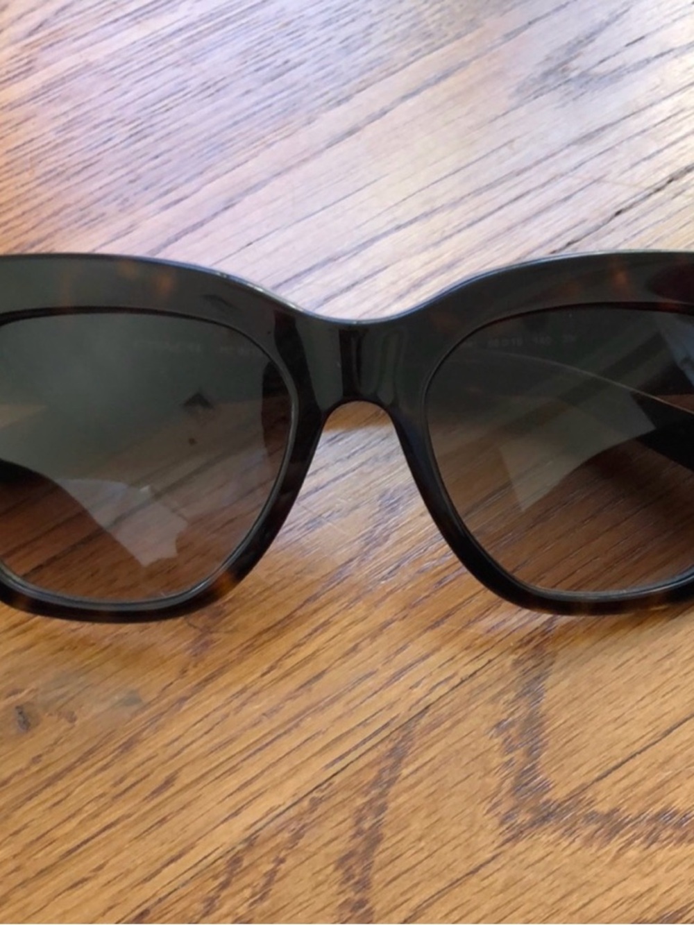 Coach Black Gloss Sunglasses with Dark Lenses